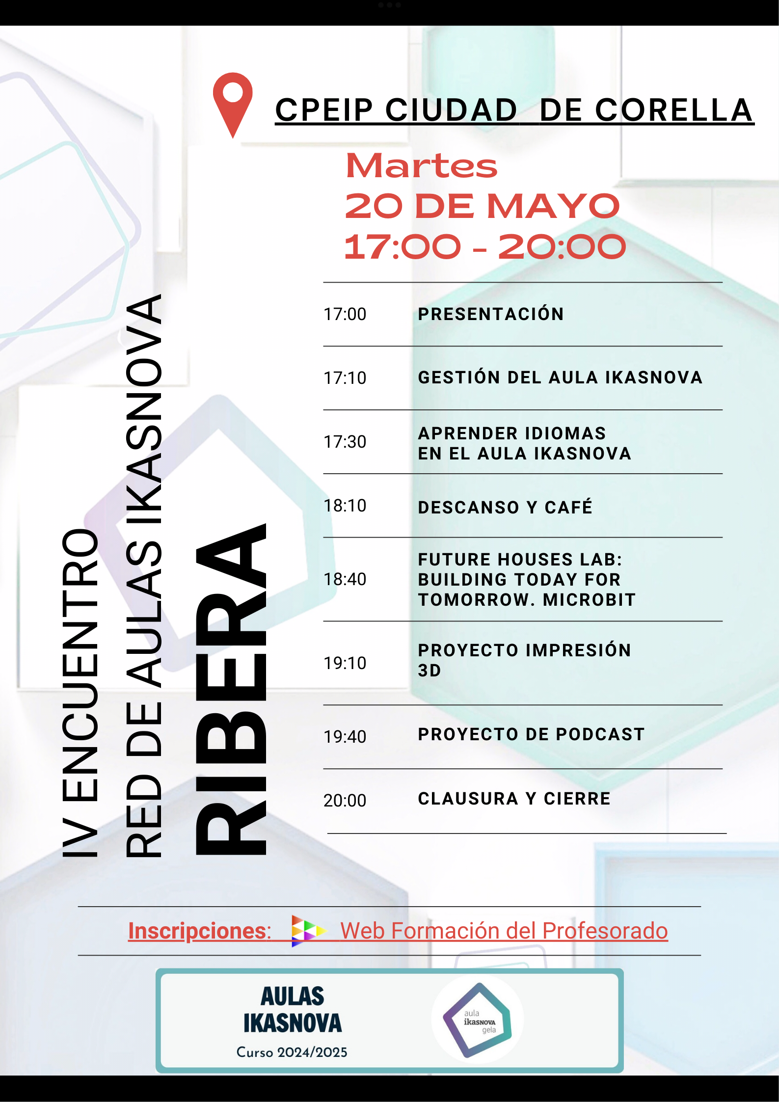 IV Encuentro de Red de Aulas ikasNOVA en Corella